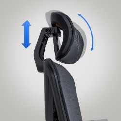 Silla de oficina Grover Black