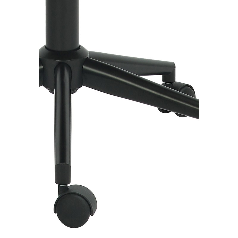 Silla de oficina Harvest, piel sintética, nogal/negro