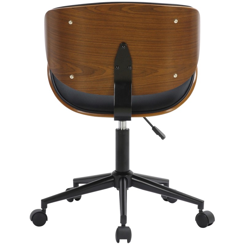 Silla de oficina negra Sammy