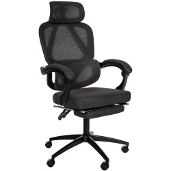 Silla de oficina Gander negra