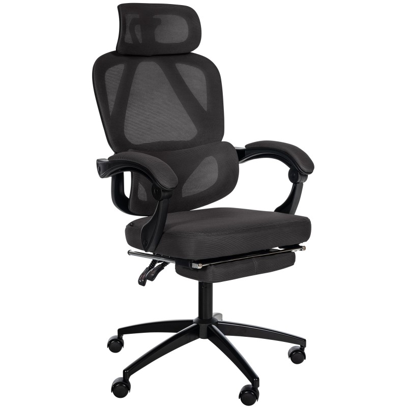 Silla de oficina Gander negra