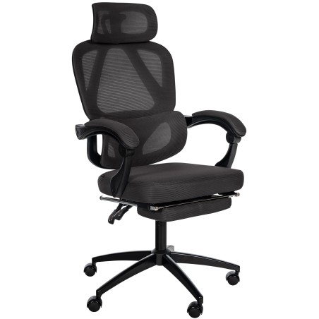 Silla de oficina Gander negra