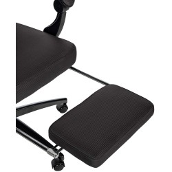 Silla de oficina Gander negra