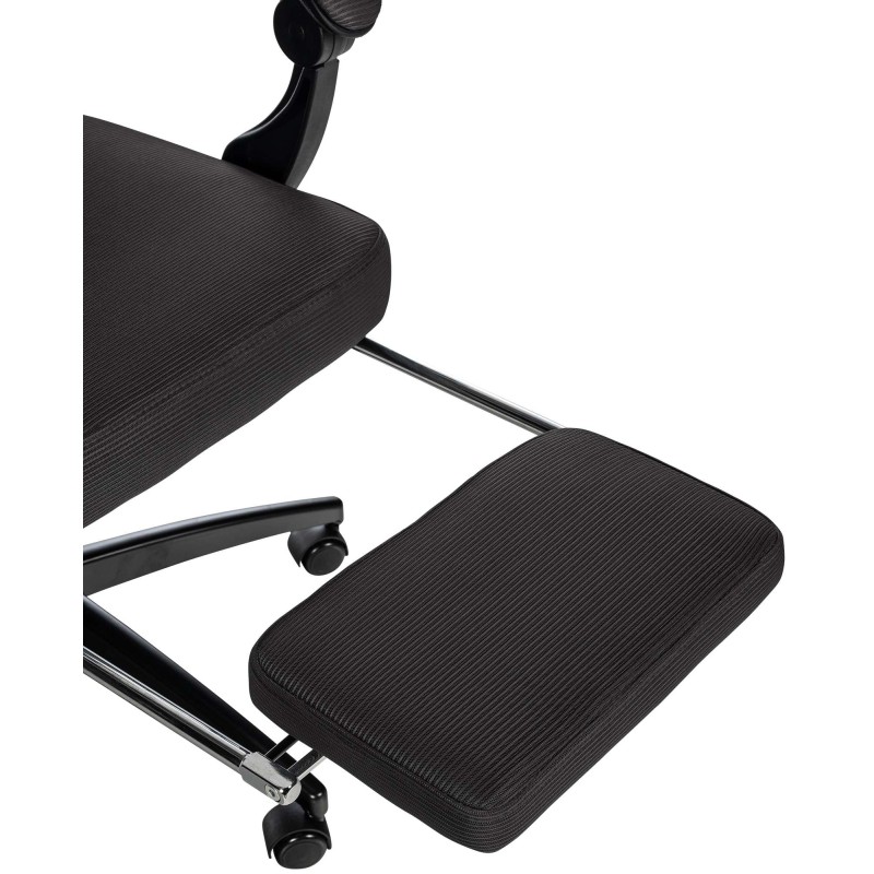 Silla de oficina Gander negra