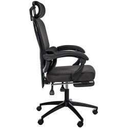 Silla de oficina Gander negra