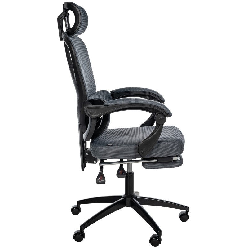 Silla de oficina Gander gris oscuro