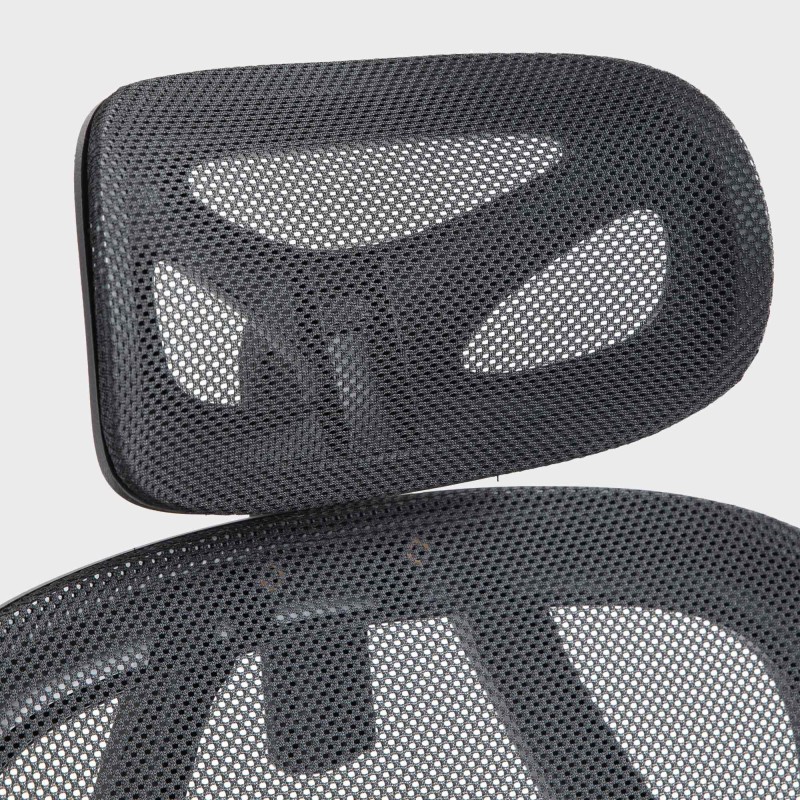 Silla de oficina negra Taos