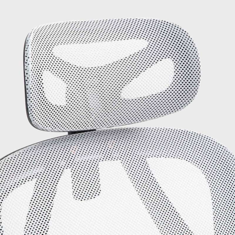 Silla de oficina gris Taos