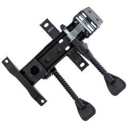 Silla de oficina negra Castle