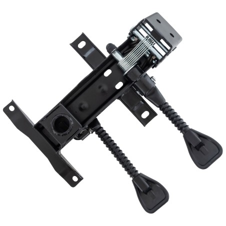 Silla de oficina negra Castle