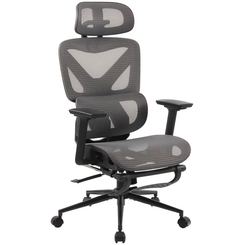 Silla de oficina Reston negra/gris