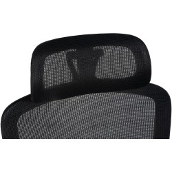 Silla de oficina negra Newberg