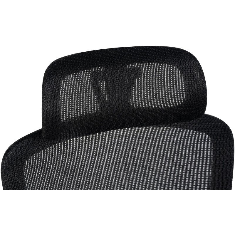 Silla de oficina negra Newberg