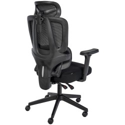 Silla de oficina negra Altamont