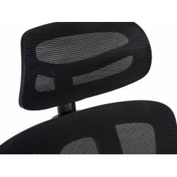 Silla de oficina negra Altamont