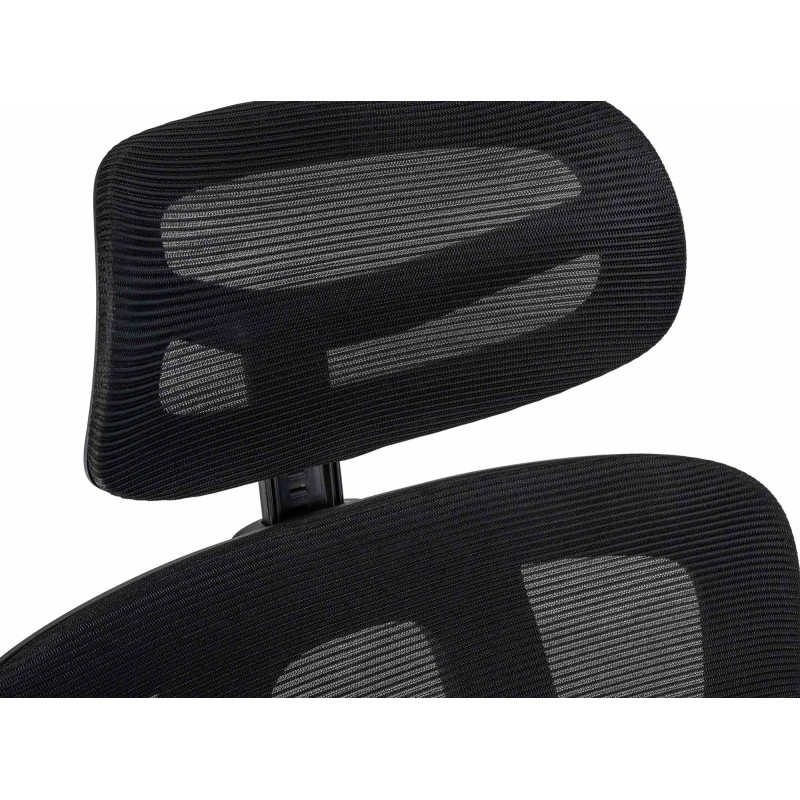 Silla de oficina negra Altamont