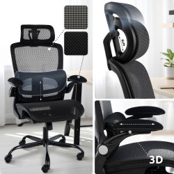 Silla de oficina negra Kaylee Silla de oficina negra Kaylee