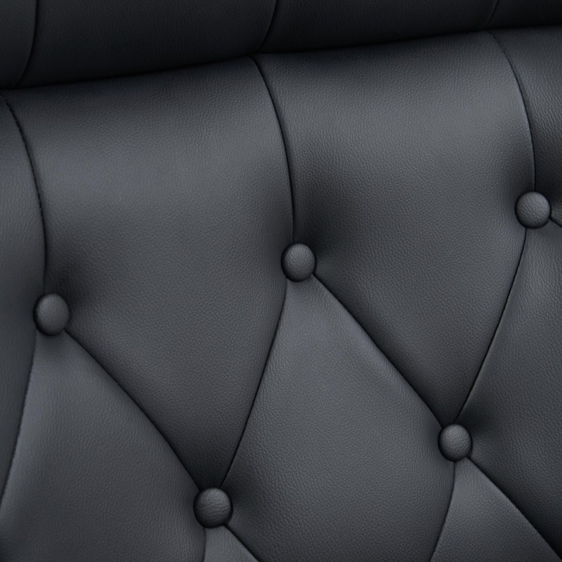 Silla de oficina Martil nogal/negro