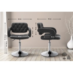 Chaise longue Dublin en piel sintética