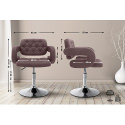 Sillón de tela Dublin