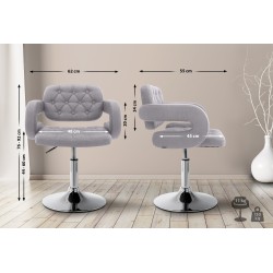 Sillón de tela Dublin