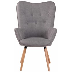 Sillón Ashford en tejido natural