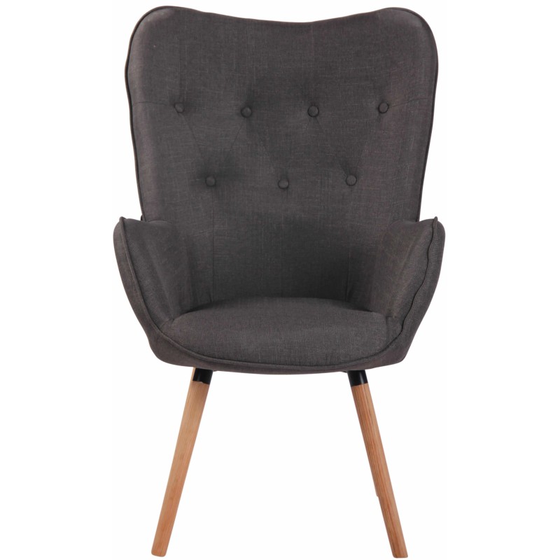 Sillón Ashford en tejido natural