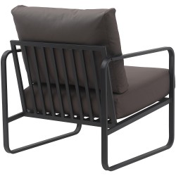 Chaise longue Manea en piel artificial.