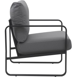 Chaise longue Manea en piel artificial.