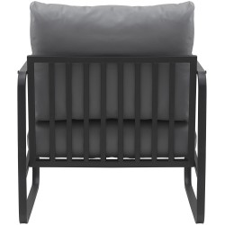 Chaise longue Manea en piel artificial.