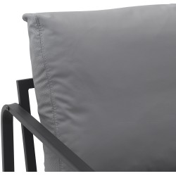 Chaise longue Manea en piel artificial.