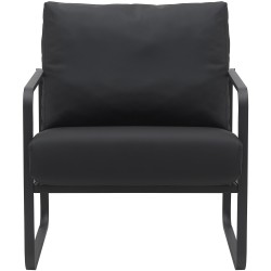 Chaise longue Manea en piel artificial.