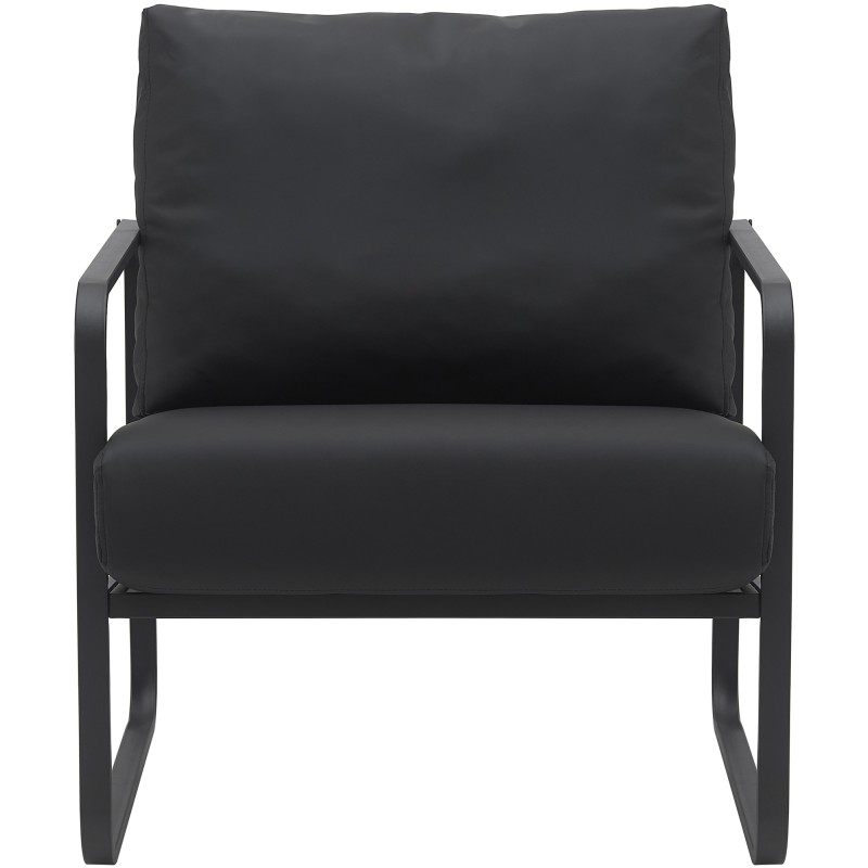 Chaise longue Manea en piel artificial.