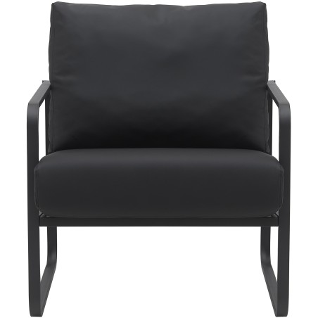 Chaise longue Manea en piel artificial.