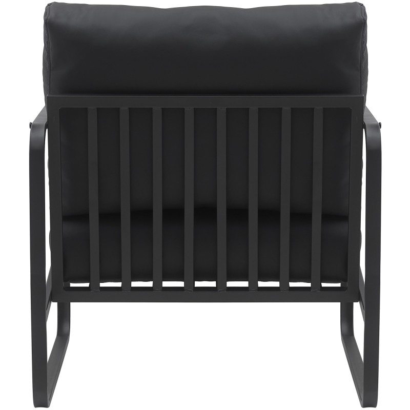 Chaise longue Manea en piel artificial.