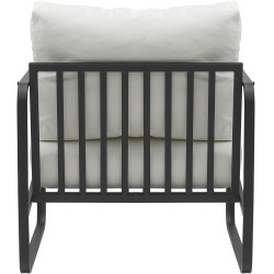 Chaise longue Manea en piel artificial.