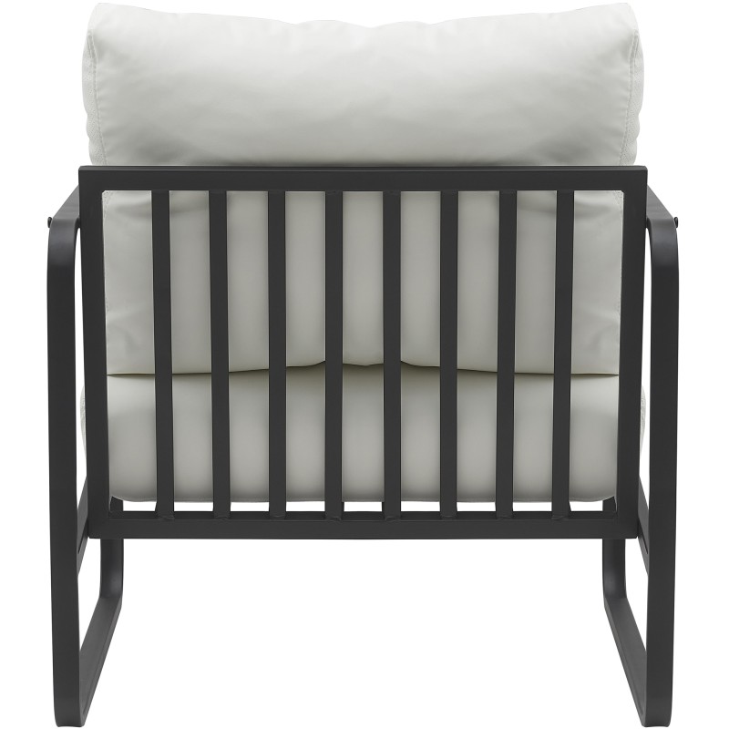 Chaise longue Manea en piel artificial.