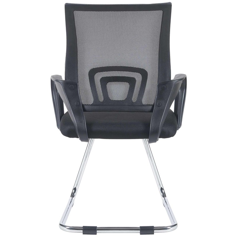 Silla de visita gris Eureka