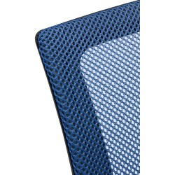 Silla de visita azul Eureka