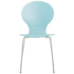 Silla de visita Diego azul claro