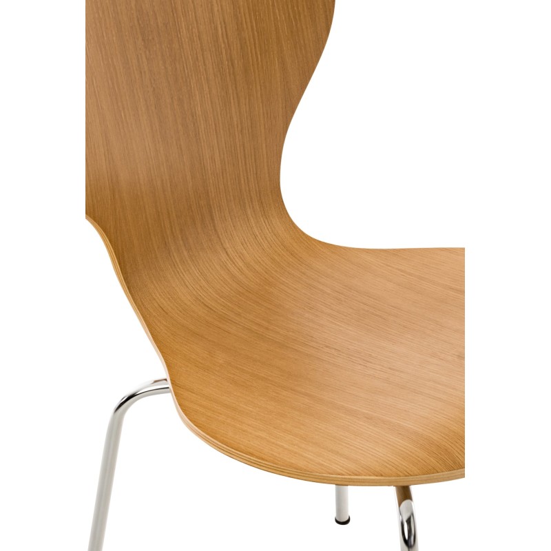 Silla de visita Diego en roble