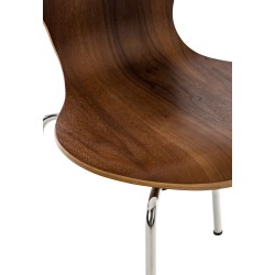 Silla de visita Diego en nogal