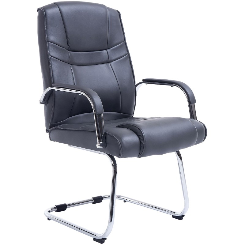 Silla de visita Attila gris