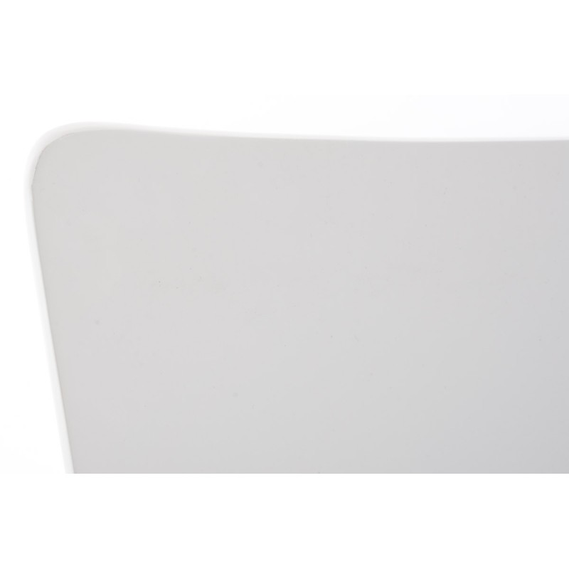 Juego de 2 sillas de visita blancas Aaron