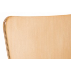 Juego de 2 sillas de visita Aaron Natura