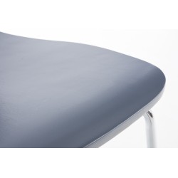 Juego de 2 sillas de visita Aaron grises