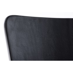 Juego de 2 sillas de visita Aaron en color negro