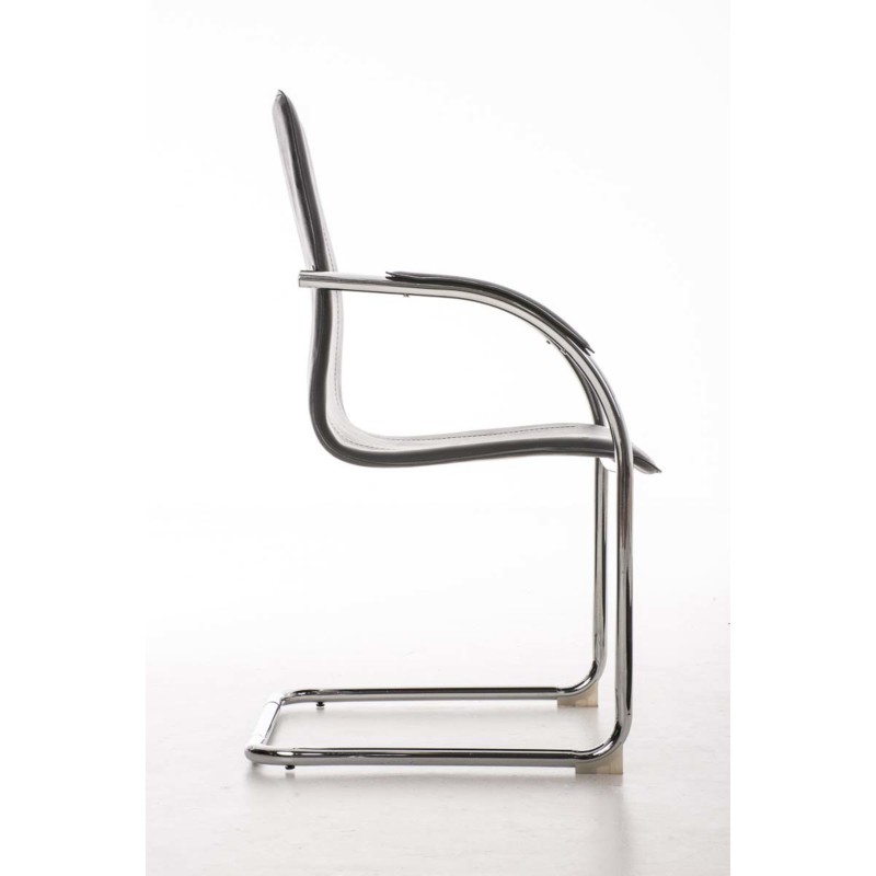 Silla de visita marrón Melina V2