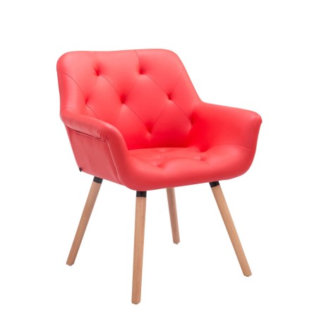 Silla de visita Cassidy Natura Red