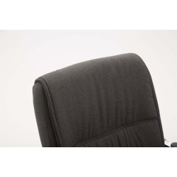 Silla de visita Anubis XL en tejido gris oscuro